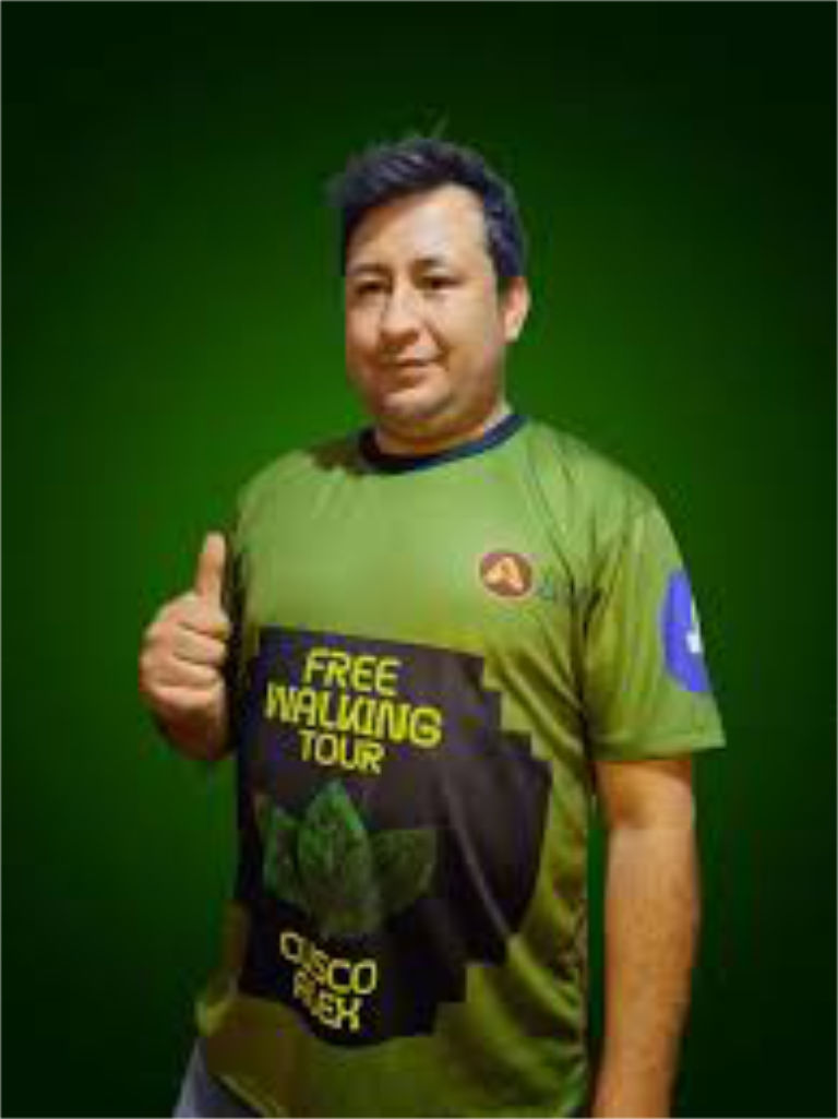 Alex guía local de Free Walking Tour en Cusco Peru